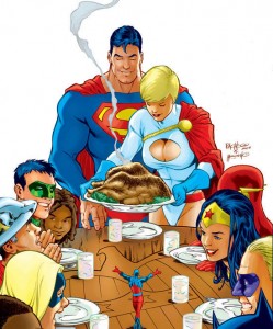 Thanksgiving (JSA, after Rockwell)