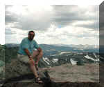 Dave on Mt Evans - click for larger image