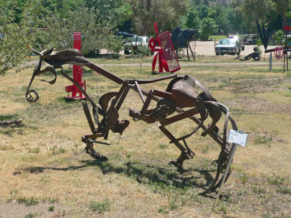 Horse at Shidoni Foundry