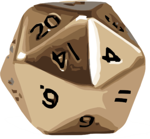 Gold D20