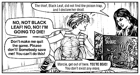 She later commits suicide, of course.