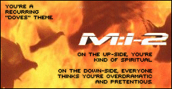 Mission:Impossible 2 Symbolism:Recurring Doves