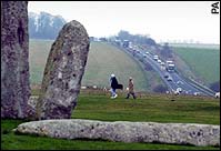 Stonehenge traffic