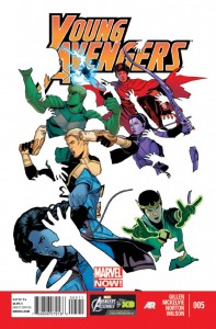 Young Avengers #5 ***** - and I'm loving these covers, too.