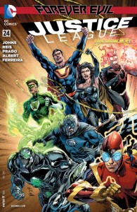 Justice League #24 *** - Which, if you didn't notice, is a mirror of Jim Lee's Justice League #1 cover.