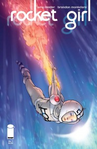 Rocket Girl #1 ***** - Great cover, even better comic inside.