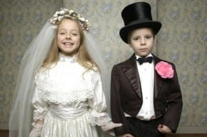 If it's a "pretend" wedding, why is photographing it morally problematic?