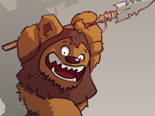 I finally met an Ewok I like