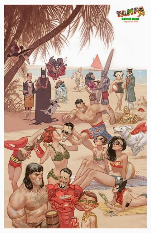 Beach Party, Comic-Con style!