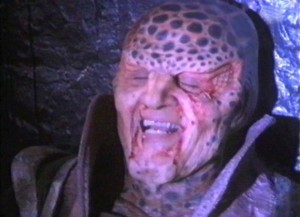 As Londo departs the cell, G'Kar is bathed in light.