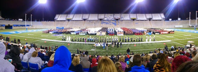At last, the Colorado State Marching Band Finals