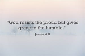 Lord, it's hard to be humble when we have a "manifest destiny."
