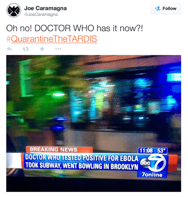 Being with the Doctor can be hazardous to your health!
