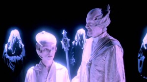 Delenn and Dukhat with the Grey Council