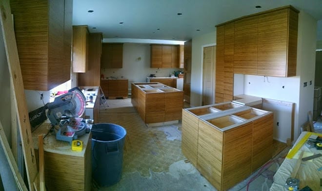 Kitchen Project – Day 145: The Bones are in Place