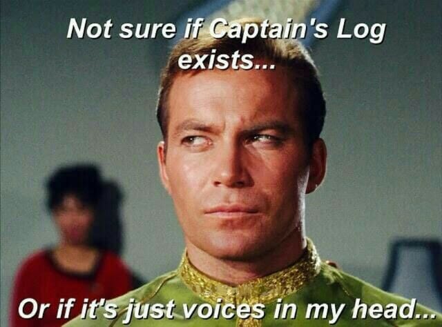 Captain's Log
