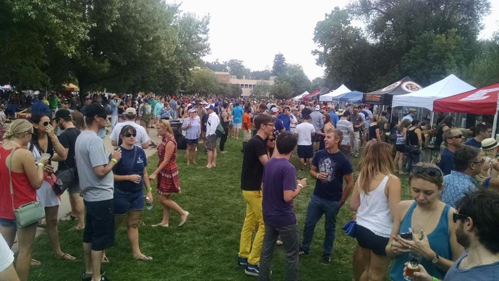 Lines are a bit longer after lunch