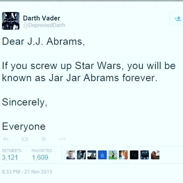 A short, open letter to J. J. Abrams