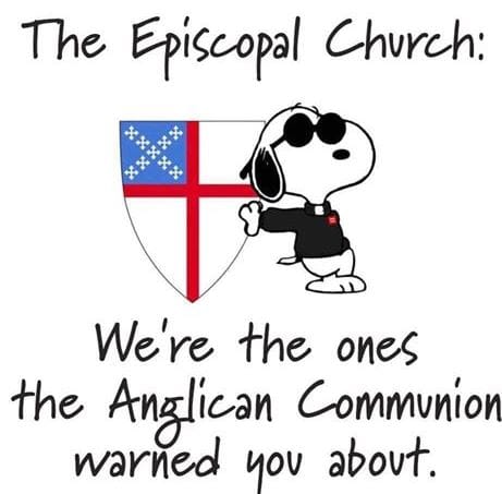 On the Episcopal / Anglican Kerfuffle