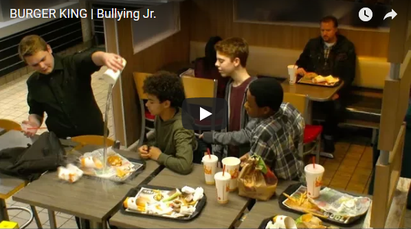 A Burger King Bullying PSA