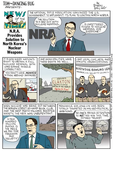 The NRA has the solution to the North Korea problem!