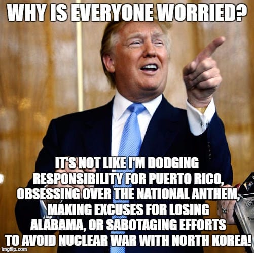 Tweetizen Trump – 2017-10-01: “Again with the Tweeting!”