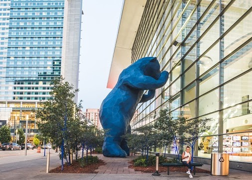 The father of the Big Blue Bear has passed away