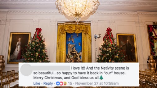 On the Obamas, the Trumps, and Christmas