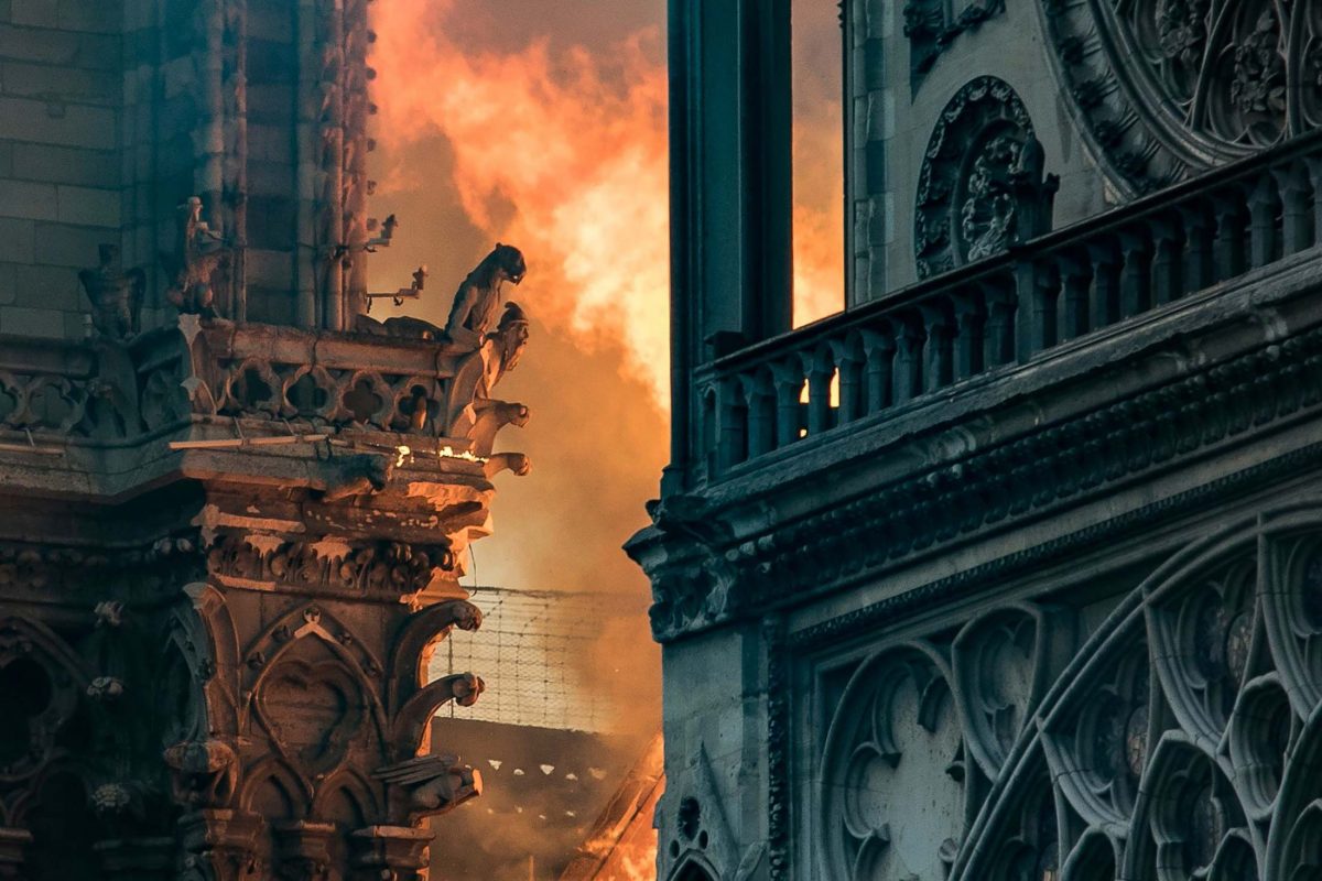 Fire at the Cathedral