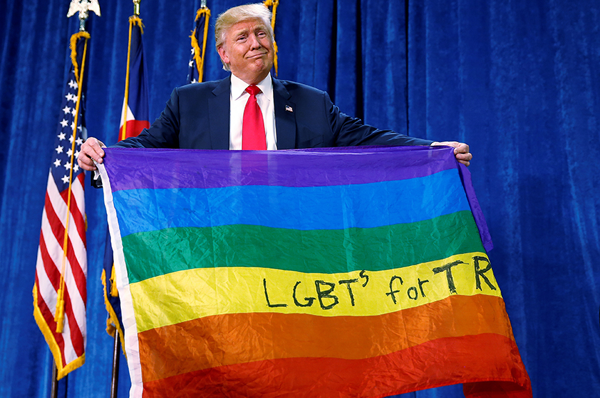 Donald Trump revisits why he banned transgender folk from the military