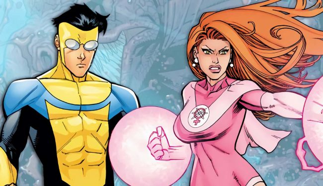 Invincible comic art