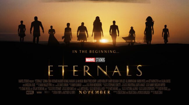 Eternals teaser sheet