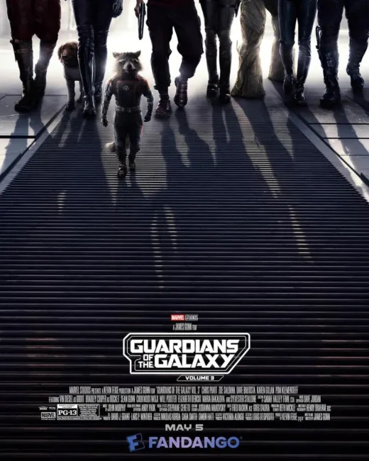 Guardians of the Galaxy Vol 3 - Fandango Poster